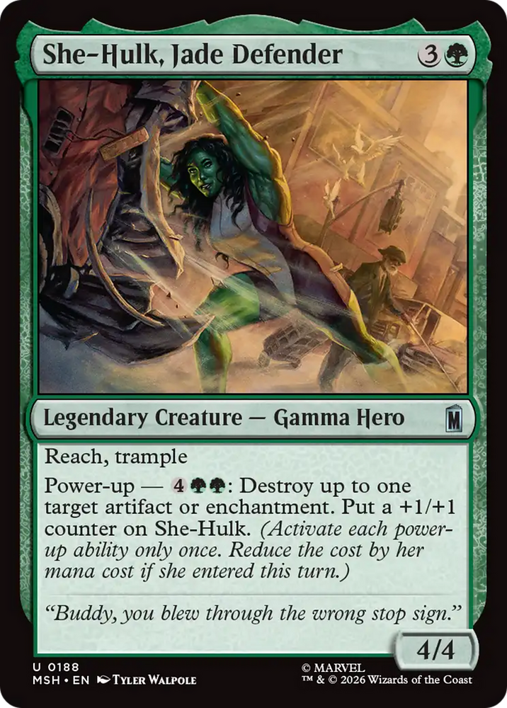 She-Hulk, Attorney-at-Law [Marvel Super Heroes] Magic: The Gathering