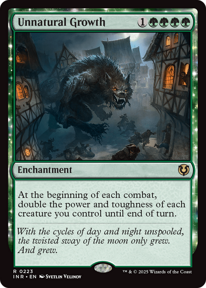 Unnatural Growth [Innistrad Remastered] Magic: The Gathering