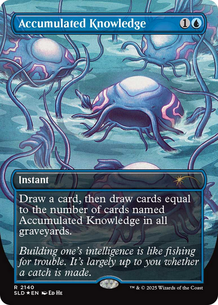 Accumulated Knowledge [Secret Lair Drop Series] Magic: The Gathering
