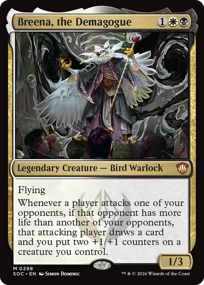 Breena, the Demagogue [Secrets of Strixhaven Commander] Magic: The Gathering