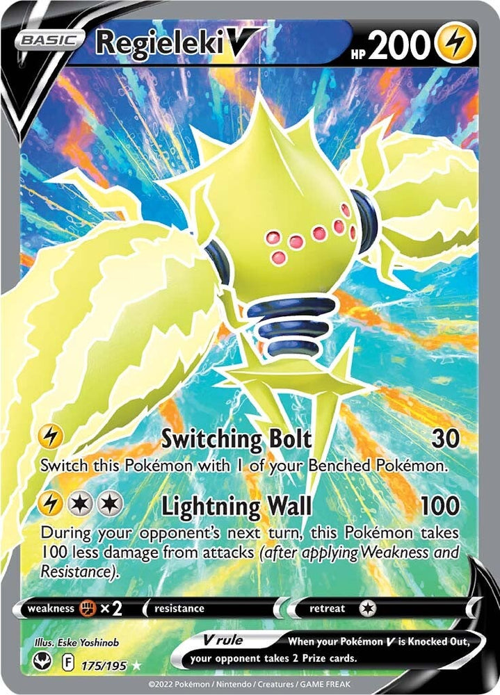 Regieleki V (175/195) [Sword & Shield: Silver Tempest] Pokémon