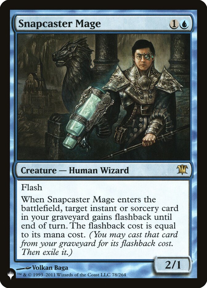 Snapcaster Mage [The List] Magic: The Gathering