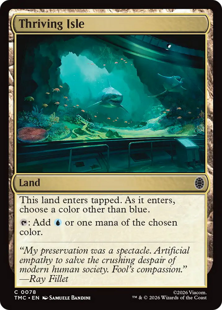Thriving Isle [Teenage Mutant Ninja Turtles Commander] Magic: The Gathering