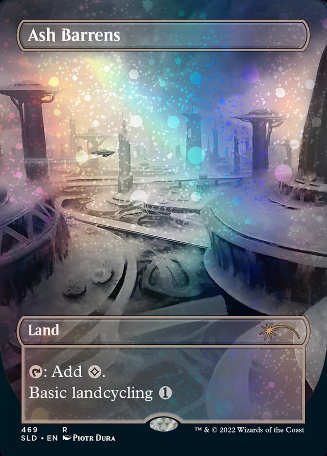 Ash Barrens (Galaxy Foil) [Secret Lair Drop Series] Magic: The Gathering