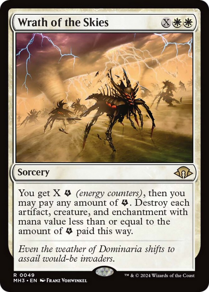 Wrath of the Skies [Modern Horizons 3] Magic: The Gathering