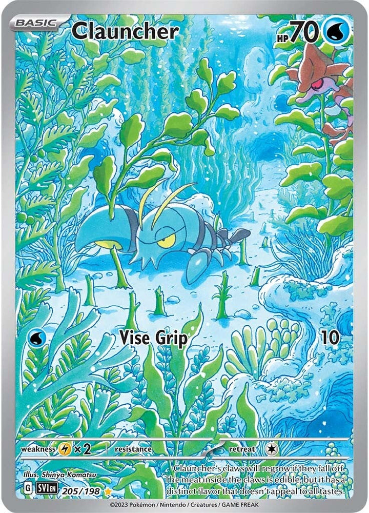 Clauncher (205/198) [Scarlet & Violet: Base Set] Pokémon