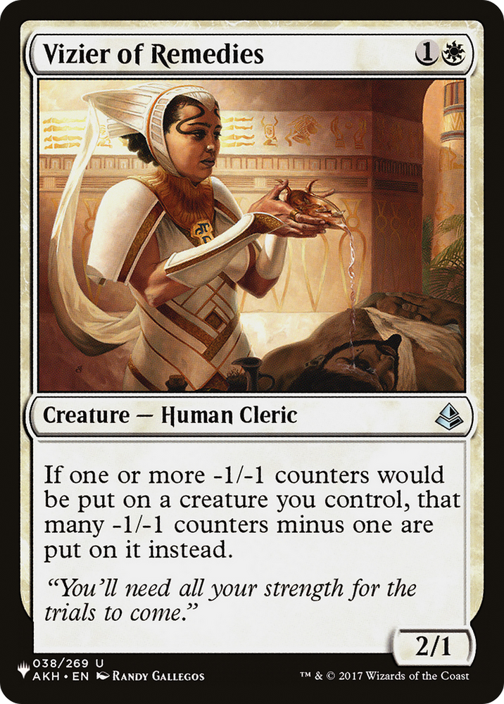 Vizier of Remedies [The List] Magic: The Gathering