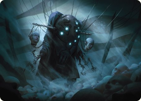 Meldweb Curator Art Card [Phyrexia: All Will Be One Art Series] Magic: The Gathering