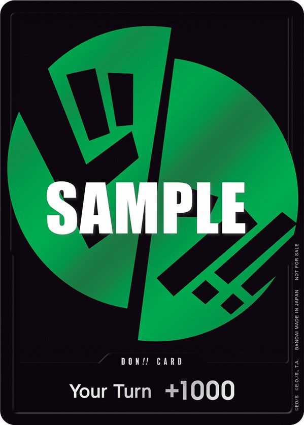 DON!! Card (Green) [One Piece Promotion Cards] Bandai