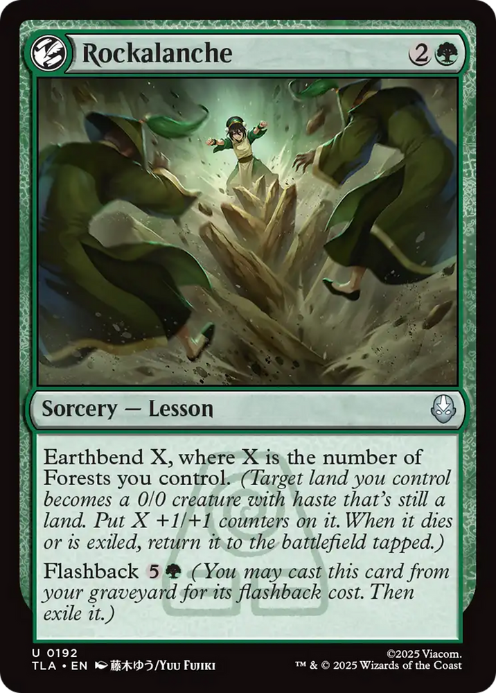 Rockalanche [Avatar: The Last Airbender] Magic: The Gathering