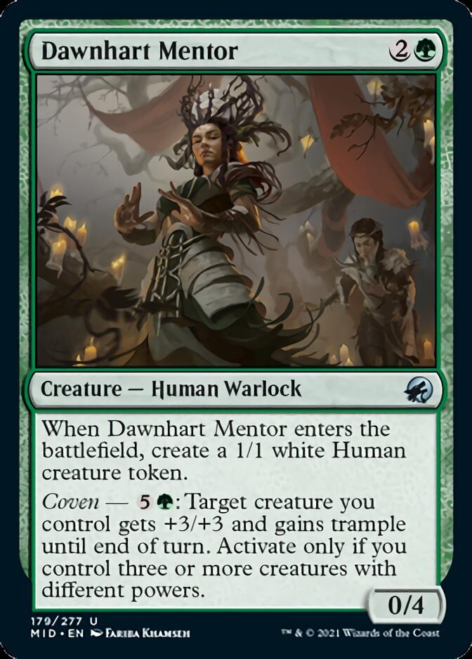 Dawnhart Mentor [Innistrad: Midnight Hunt] Magic: The Gathering