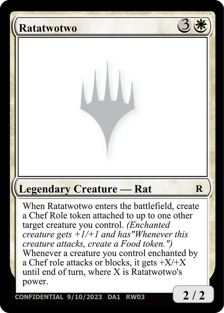 Ratatwotwo [Unknown Event] Magic: The Gathering