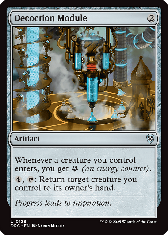 Decoction Module [Aetherdrift Commander] Magic: The Gathering