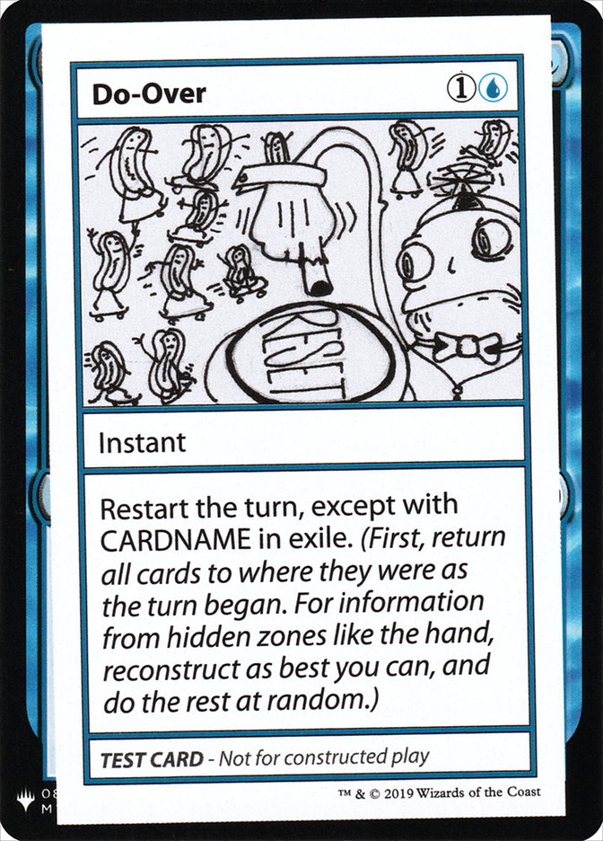 Do-Over [Mystery Booster Playtest Cards] Magic: The Gathering