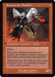Archangel Avacyn // Avacyn, the Purifier (Retro Frame) [Innistrad Remastered] Magic: The Gathering