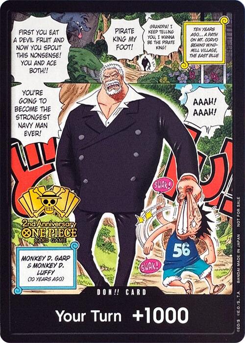 DON!! Card (2nd Anniversary Tournament) [One Piece Promotion Cards] Bandai