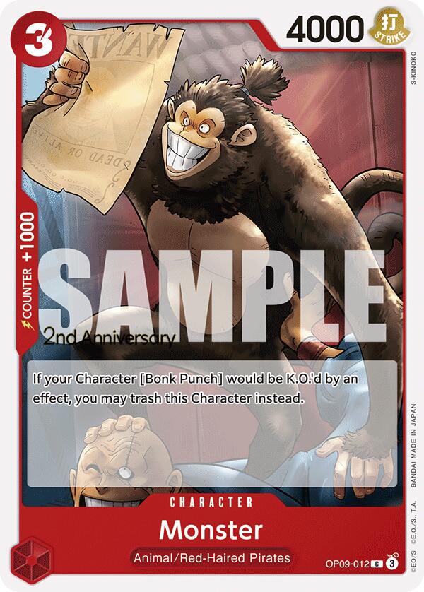 Monster [Emperors in the New World: 2nd Anniversary Tournament Cards] Bandai