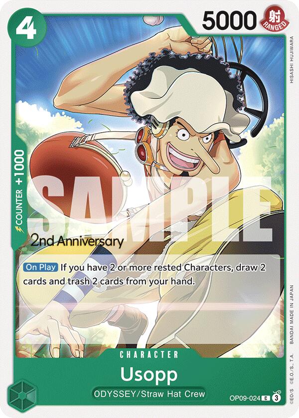 Usopp [Emperors in the New World: 2nd Anniversary Tournament Cards] Bandai