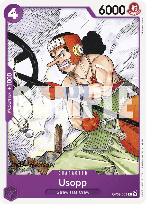 Usopp [Emperors in the New World: 2nd Anniversary Tournament Cards] Bandai
