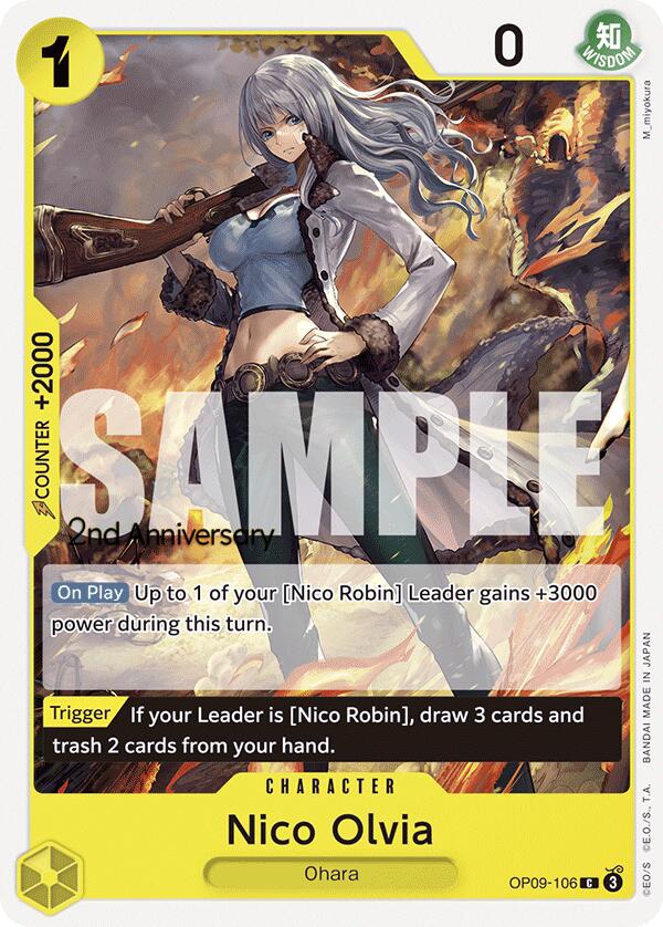 Nico Olvia [Emperors in the New World: 2nd Anniversary Tournament Cards] Bandai