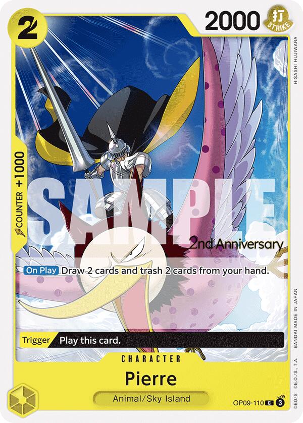 Pierre [Emperors in the New World: 2nd Anniversary Tournament Cards] Bandai