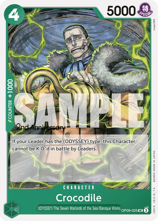 Crocodile [Emperors in the New World: 2nd Anniversary Tournament Cards] Bandai