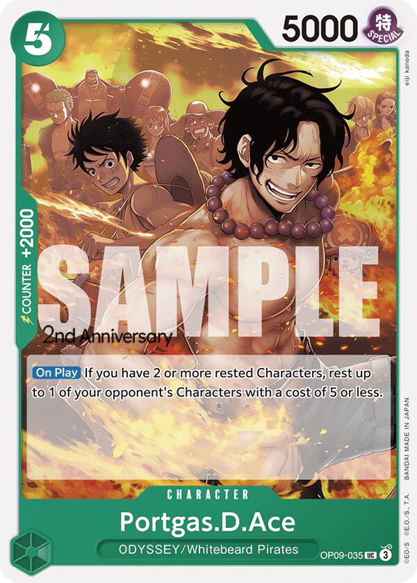 Portgas.D.Ace [Emperors in the New World: 2nd Anniversary Tournament Cards] Bandai