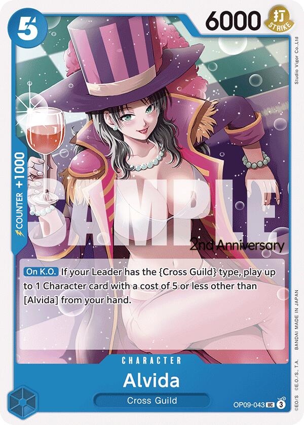 Alvida [Emperors in the New World: 2nd Anniversary Tournament Cards] Bandai