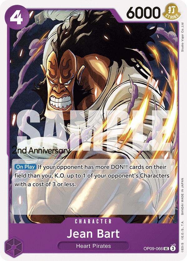 Jean Bart [Emperors in the New World: 2nd Anniversary Tournament Cards] Bandai