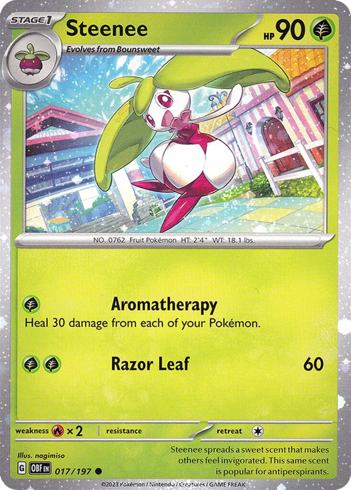 Steenee (017/197) (Cosmos Holo) [Miscellaneous Cards] Pokémon