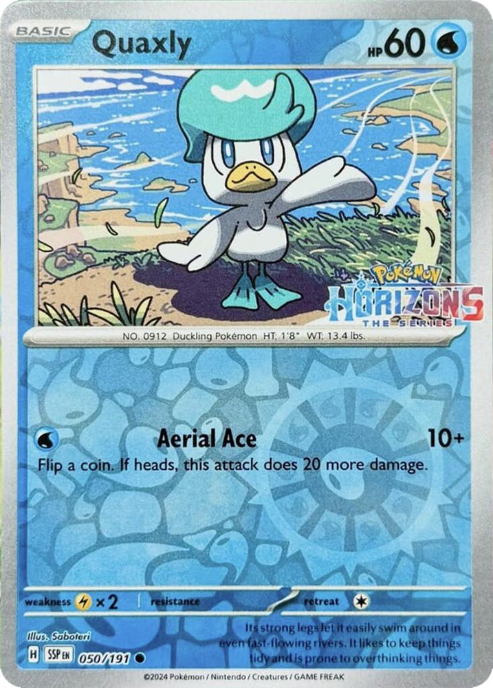 Quaxly (050/191) (Pokemon Horizons Stamp) [Miscellaneous Cards] Pokémon