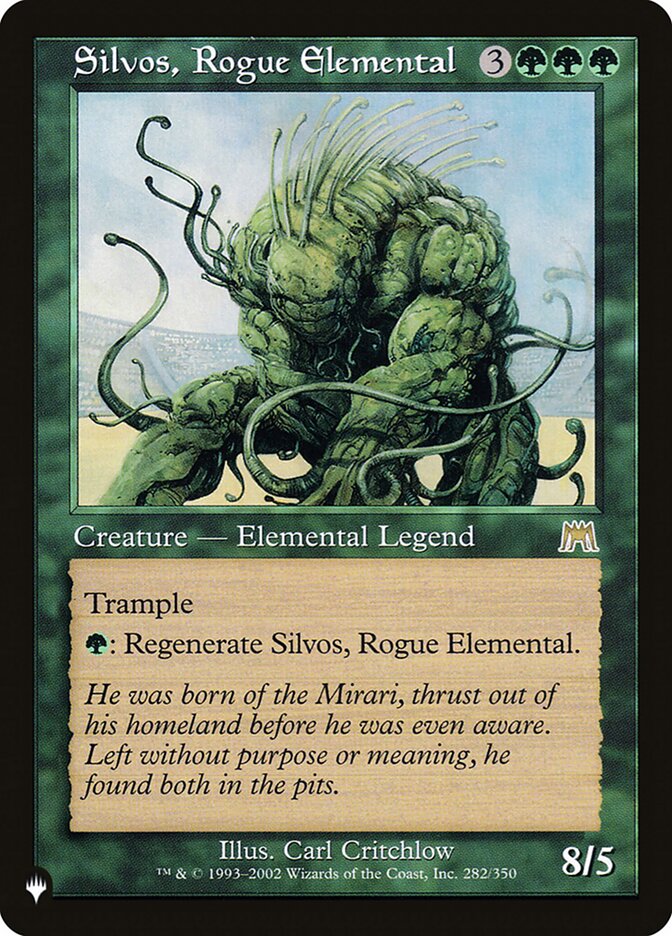 Silvos, Rogue Elemental [The List] Magic: The Gathering