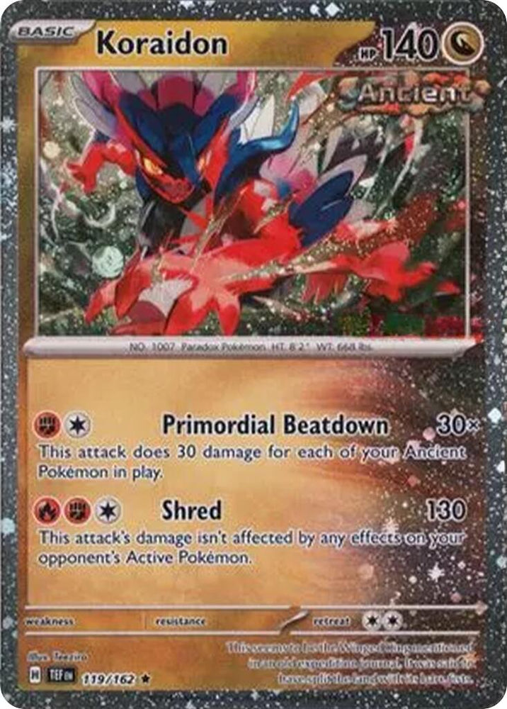 Koraidon (119/162) (Cosmos Holo) [Miscellaneous Cards] Pokémon