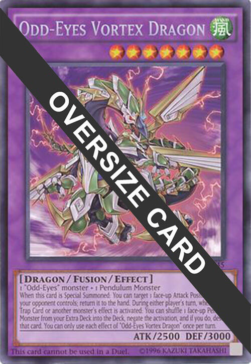 Odd-Eyes Vortex Dragon (Oversized) [DOCS-EN045] Promo Yu-Gi-Oh!