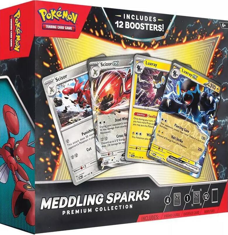 Meddling Sparks Premium Collection Pokémon