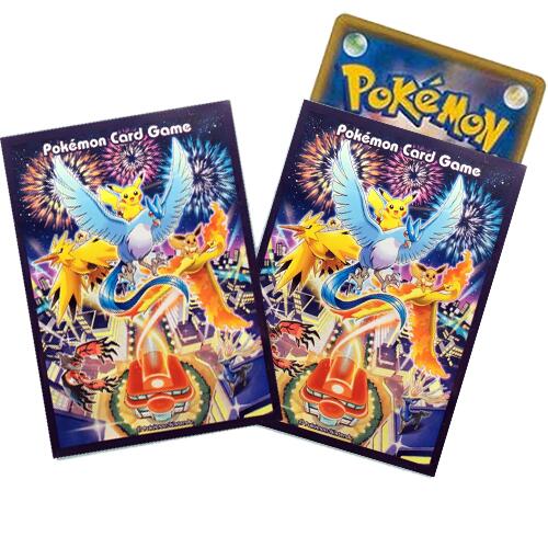 Card Sleeves - Osaka DX Grand Opening Moltres, Articuno & Zapdos (64-Pack) (Pokemon Center Japan Exclusive) Pokémon