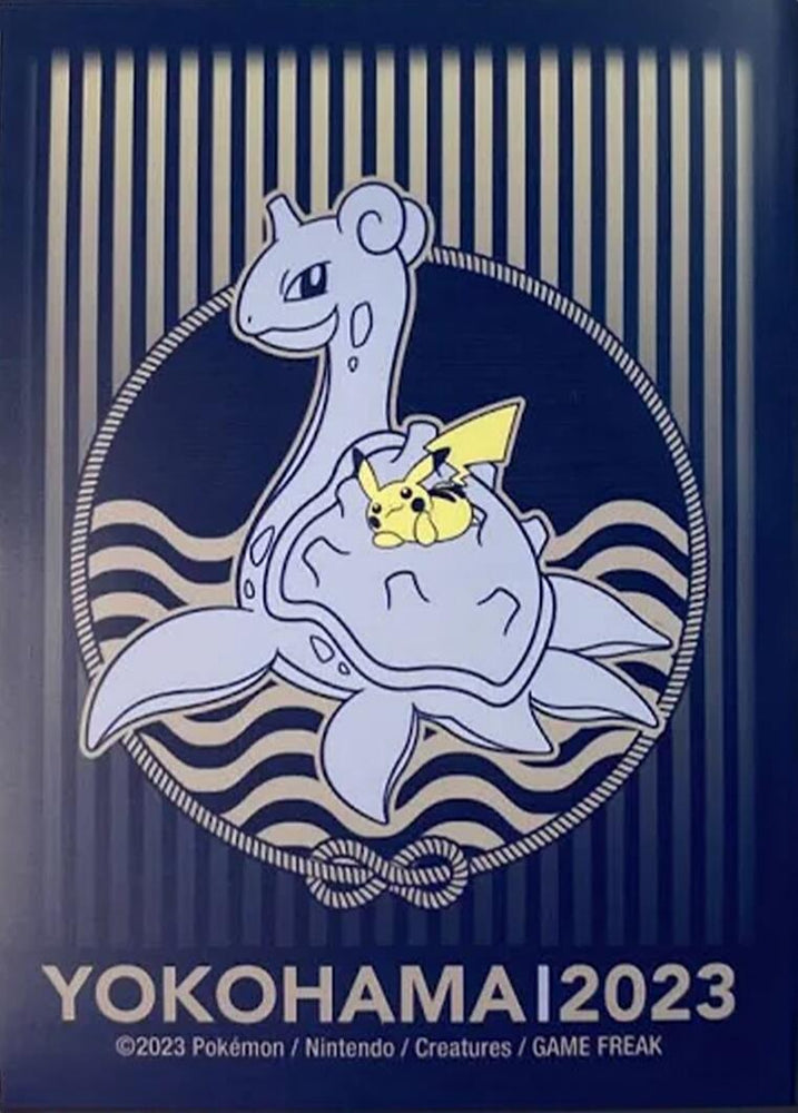 Card Sleeves - 2023 Japan International Championship Pikachu Riding Lapras (64 Pack) Pokémon