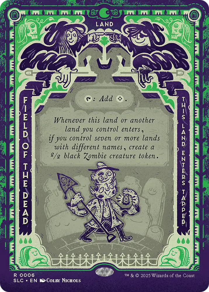 Field of the Dead [Secret Lair Countdown Kit] Magic: The Gathering