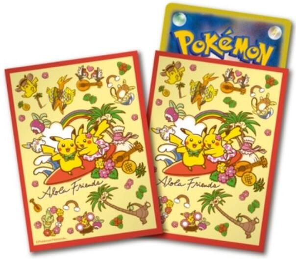 Card Sleeves - Alola Friends (64-Pack) (Pokemon Center Japan Exclusive) Pokémon