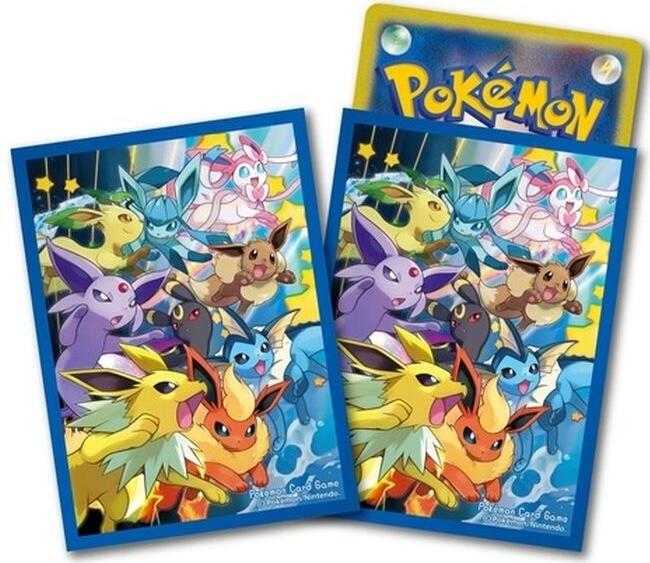 Card Sleeves - Eevee Dash! (64-Pack) (Pokemon Center Japan Exclusive) Pokémon
