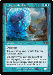 Thing in the Ice // Awoken Horror (Retro Frame) [Innistrad Remastered] Magic: The Gathering