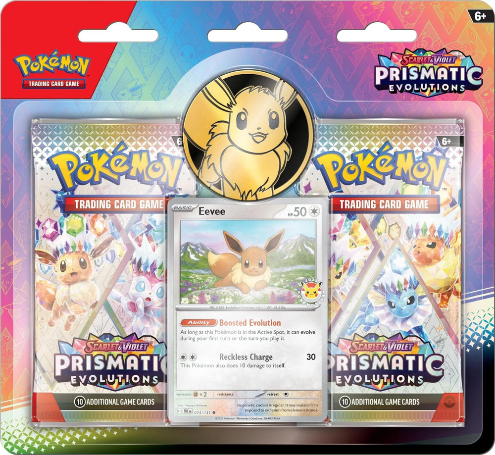 Scarlet & Violet: Prismatic Evolutions 2-Pack Blister (Eevee) Pokémon