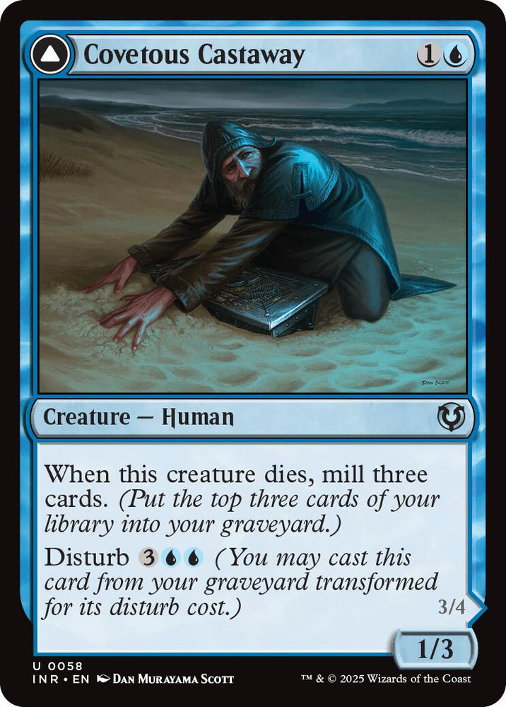 Covetous Castaway // Ghostly Castigator [Innistrad Remastered] Magic: The Gathering