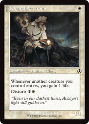 Lunarch Veteran // Luminous Phantom (Retro Frame) [Innistrad Remastered] Magic: The Gathering