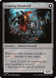 Smoldering Werewolf // Erupting Dreadwolf [Innistrad Remastered] Magic: The Gathering
