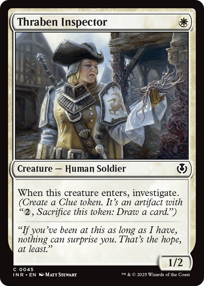 Thraben Inspector [Innistrad Remastered] Magic: The Gathering