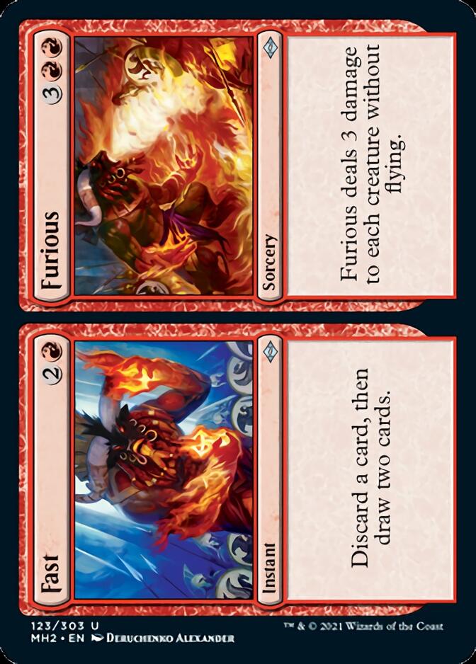 Fast // Furious [Modern Horizons 2] Magic: The Gathering