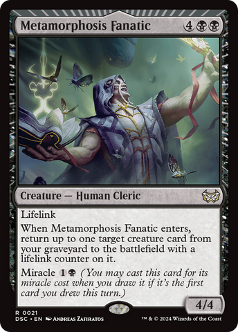 Metamorphosis Fanatic [Duskmourn: House of Horror Commander] Magic: The Gathering
