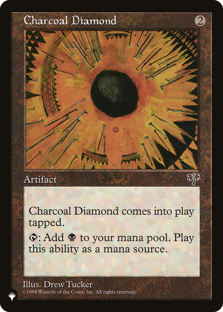 Charcoal Diamond [The List] Magic: The Gathering