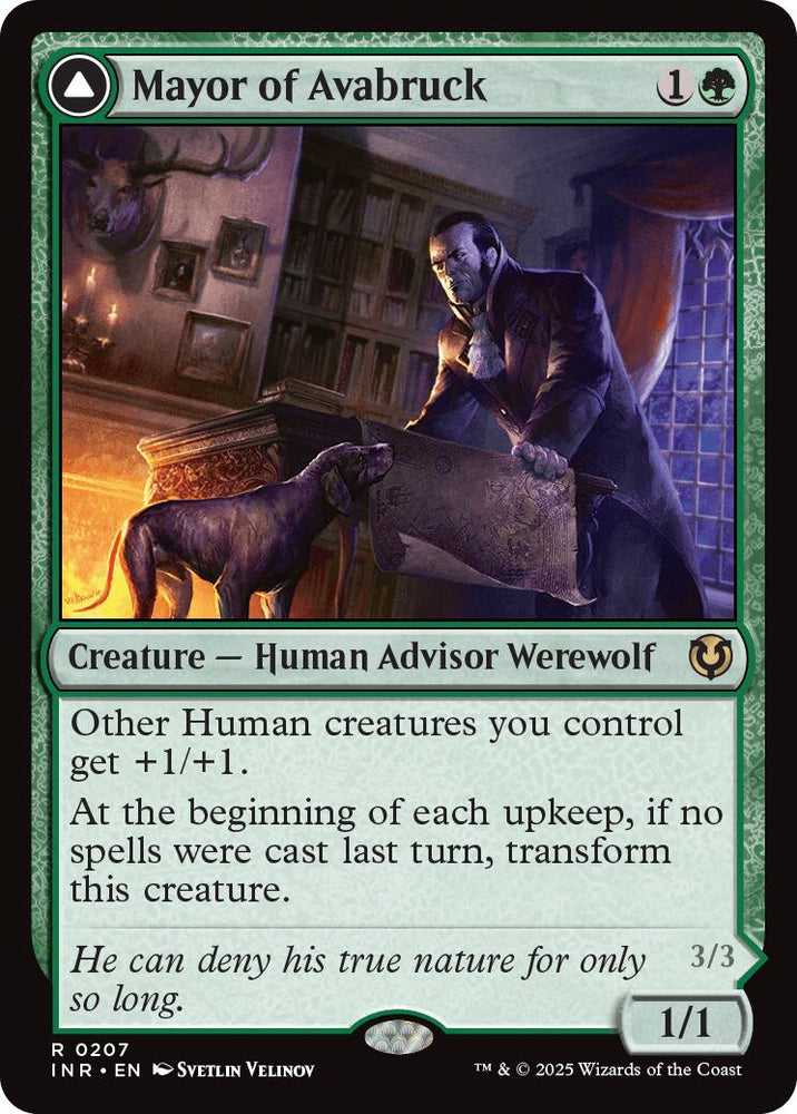 Mayor of Avabruck // Howlpack Alpha [Innistrad Remastered] Magic: The Gathering